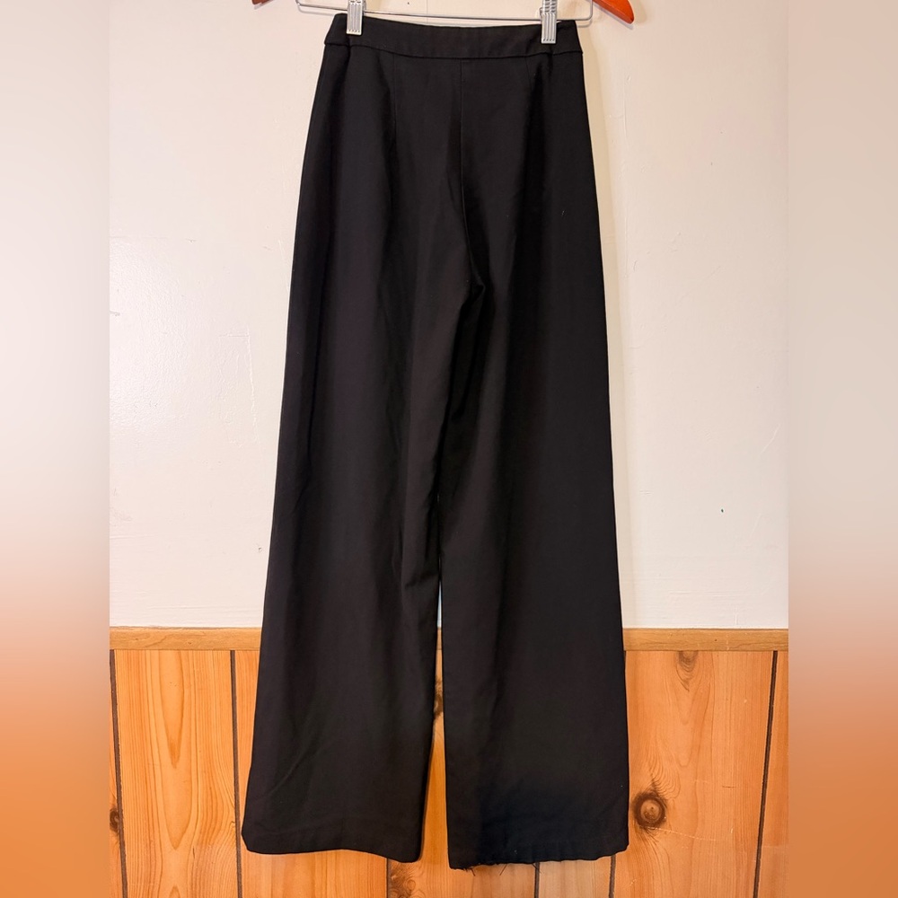 Bershka Black Wide-Leg Jumpsuit - Picture 2 of 6